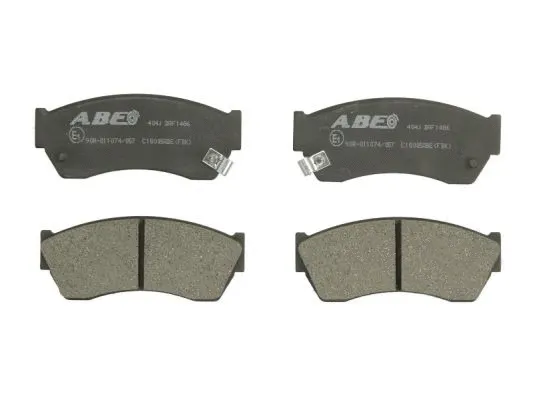 C18005ABE ABE Комплект тормозных колодок, дисковый тормоз (фото 2)