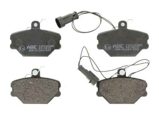 C1F032ABE ABE Комплект тормозных колодок, дисковый тормоз (фото 1)
