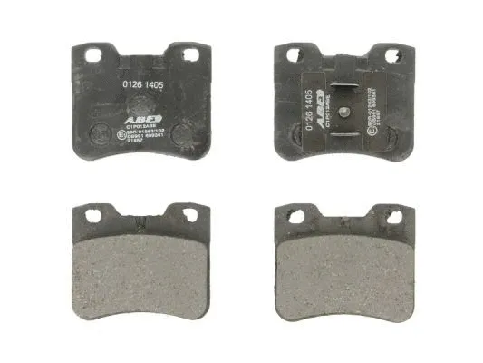 C1P012ABE ABE Комплект тормозных колодок, дисковый тормоз (фото 1)