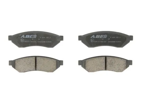 C20005ABE ABE Комплект тормозных колодок, дисковый тормоз (фото 1)