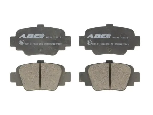 C21035ABE ABE Комплект тормозных колодок, дисковый тормоз (фото 1)
