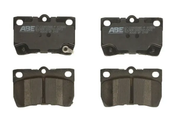 C22033ABE-P ABE Комплект тормозных колодок, дисковый тормоз (фото 1)
