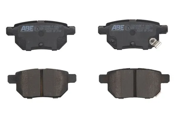 C22035ABE-P ABE Комплект тормозных колодок, дисковый тормоз (фото 1)