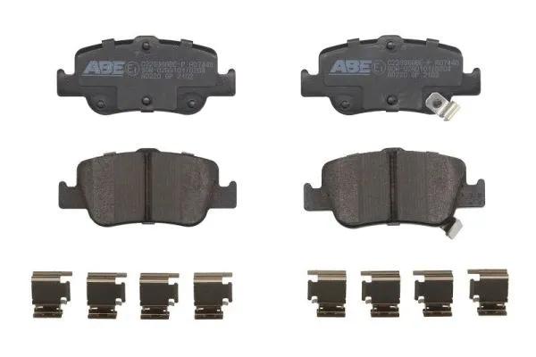 C22036ABE-P ABE Комплект тормозных колодок, дисковый тормоз (фото 1)