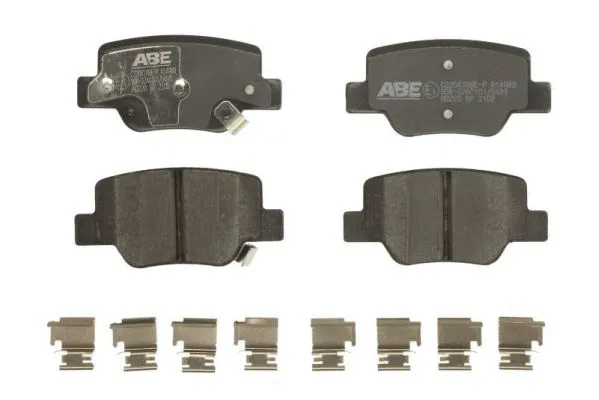 C22041ABE-P ABE Комплект тормозных колодок, дисковый тормоз (фото 1)