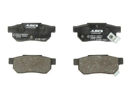 C24002ABE ABE Комплект тормозных колодок, дисковый тормоз (фото 1)