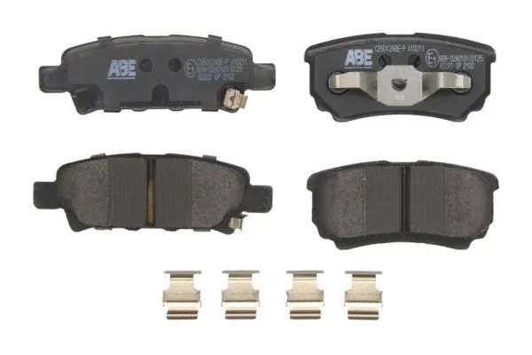 C25012ABE-P ABE Комплект тормозных колодок, дисковый тормоз (фото 1)
