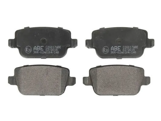C2G017ABE ABE Комплект тормозных колодок, дисковый тормоз (фото 1)