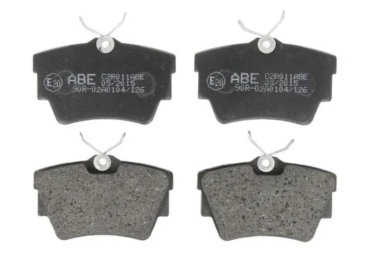 C2R011ABE ABE Комплект тормозных колодок, дисковый тормоз (фото 1)