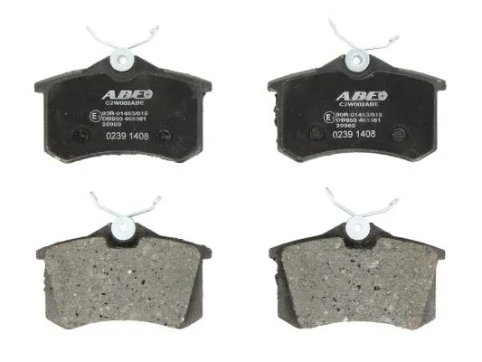 C2W002ABE ABE Комплект тормозных колодок, дисковый тормоз (фото 1)