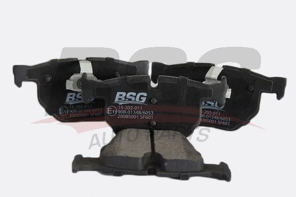 BSG 15-200-018 BSG Комплект тормозных колодок, дисковый тормоз (фото 1)