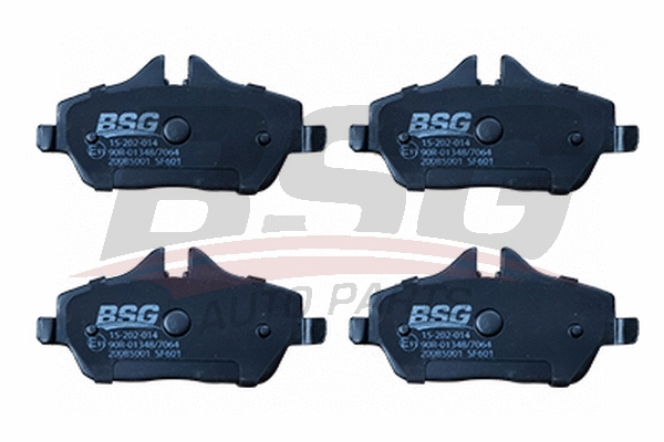 BSG 15-200-024 BSG Комплект тормозных колодок, дисковый тормоз (фото 1)