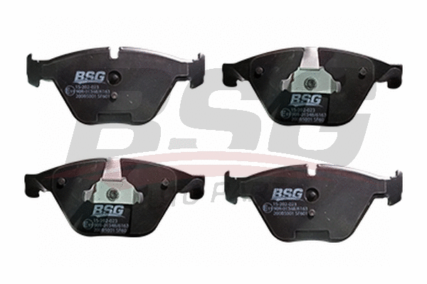 BSG 15-200-036 BSG Комплект тормозных колодок, дисковый тормоз (фото 1)
