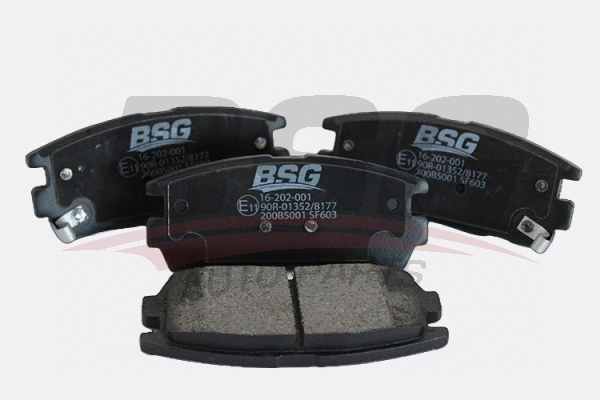 BSG 16-200-002 BSG Комплект тормозных колодок, дисковый тормоз (фото 1)