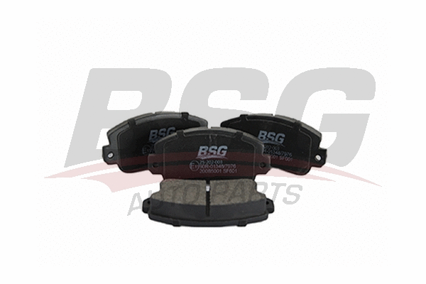 BSG 25-200-027 BSG Комплект тормозных колодок, дисковый тормоз (фото 1)