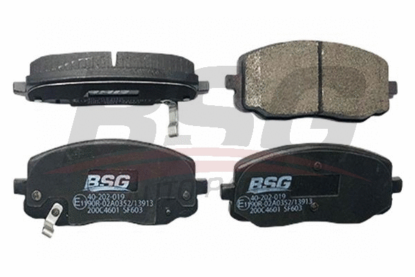 BSG 40-200-019 BSG Комплект тормозных колодок, дисковый тормоз (фото 1)