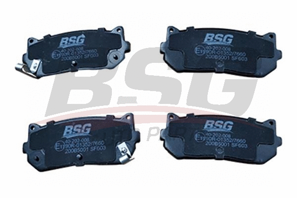BSG 40-200-033 BSG Комплект тормозных колодок, дисковый тормоз (фото 1)