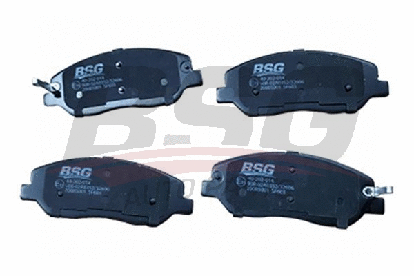 BSG 40-200-050 BSG Комплект тормозных колодок, дисковый тормоз (фото 1)