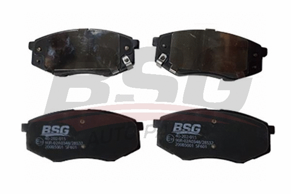 BSG 40-200-056 BSG Комплект тормозных колодок, дисковый тормоз (фото 1)