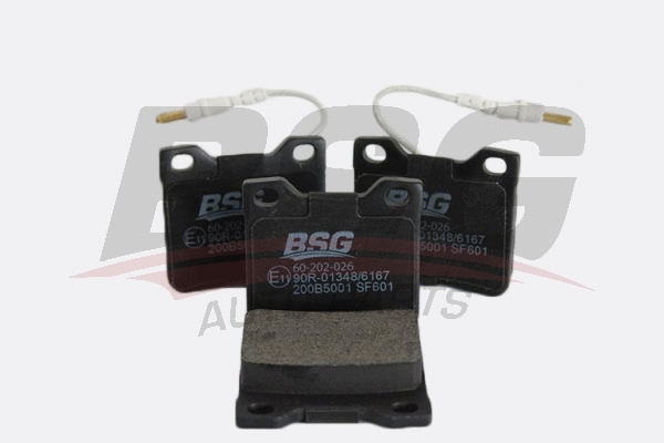 BSG 60-200-049 BSG Комплект тормозных колодок, дисковый тормоз (фото 1)