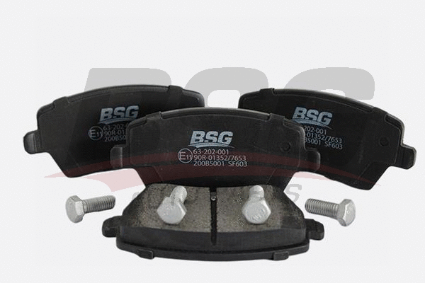 BSG 63-200-018 BSG Комплект тормозных колодок, дисковый тормоз (фото 1)