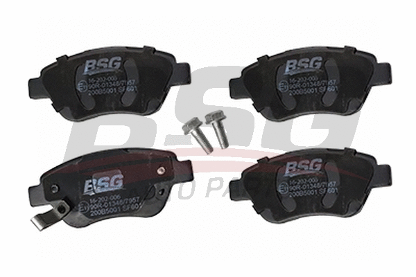 BSG 65-200-006 BSG Комплект тормозных колодок, дисковый тормоз (фото 1)