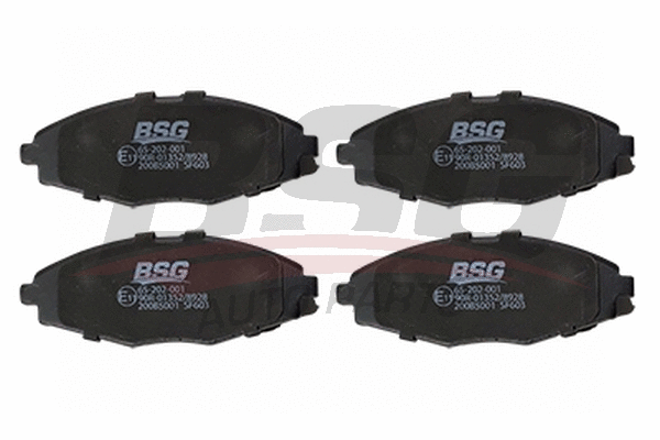BSG 65-200-050 BSG Комплект тормозных колодок, дисковый тормоз (фото 1)