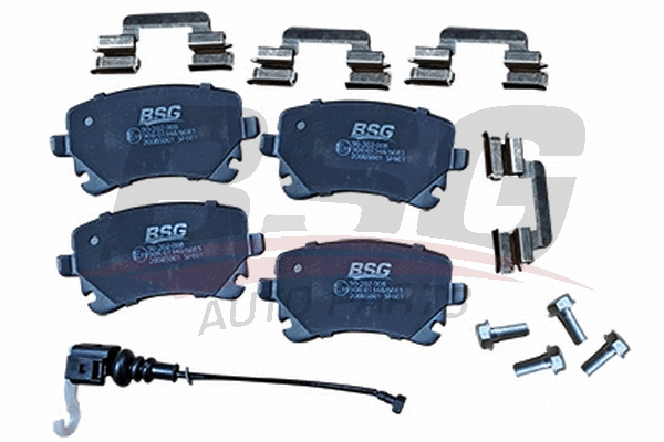 BSG 90-200-019 BSG Комплект тормозных колодок, дисковый тормоз (фото 1)
