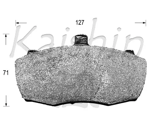 FK10099 KAISHIN Комплект тормозных колодок, дисковый тормоз (фото 1)