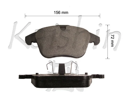 FK10159 KAISHIN Комплект тормозных колодок, дисковый тормоз (фото 1)