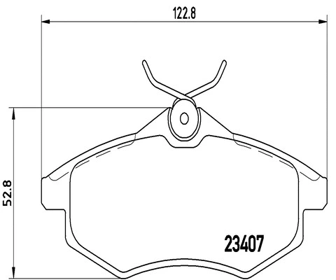 FK20010 KAISHIN Комплект тормозных колодок, дисковый тормоз (фото 1)