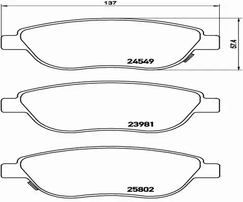 FK20027 KAISHIN Комплект тормозных колодок, дисковый тормоз (фото 1)