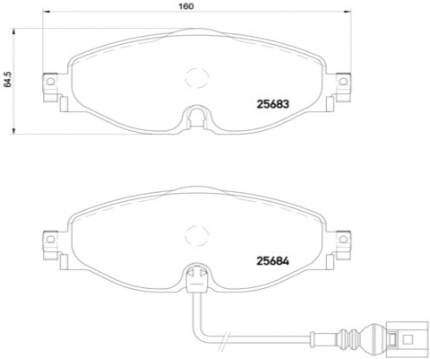 FK20037 KAISHIN Комплект тормозных колодок, дисковый тормоз (фото 1)