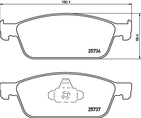 FK20075 KAISHIN Комплект тормозных колодок, дисковый тормоз (фото 1)