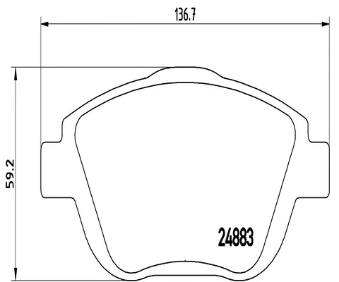 FK20085 KAISHIN Комплект тормозных колодок, дисковый тормоз (фото 1)