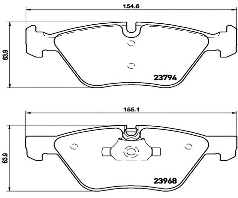 FK20220 KAISHIN Комплект тормозных колодок, дисковый тормоз (фото 1)