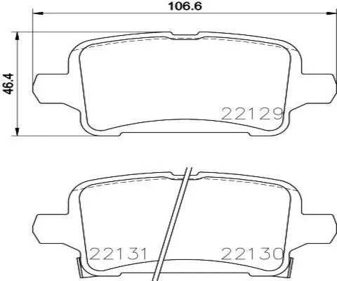 FK20238 KAISHIN Комплект тормозных колодок, дисковый тормоз (фото 1)