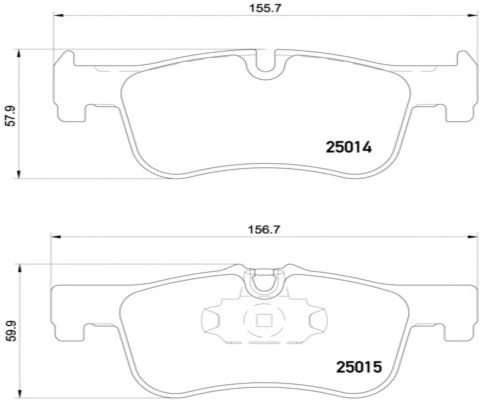 FK20259 KAISHIN Комплект тормозных колодок, дисковый тормоз (фото 1)