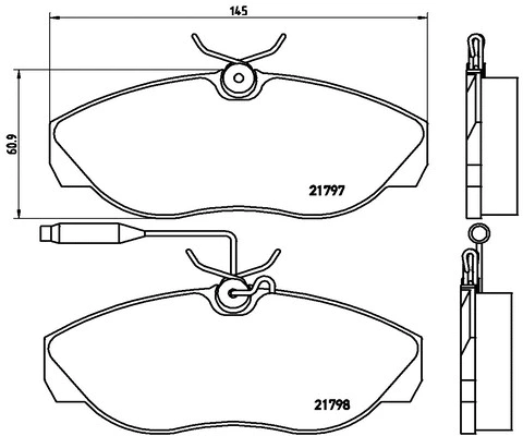 FK20298 KAISHIN Комплект тормозных колодок, дисковый тормоз (фото 1)