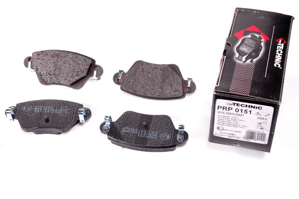PRP0151 PROTECHNIC Комплект тормозных колодок, дисковый тормоз (фото 1)