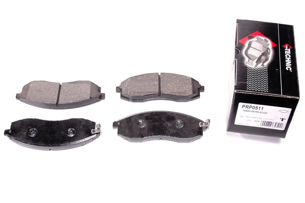PRP0511 PROTECHNIC Комплект тормозных колодок, дисковый тормоз (фото 1)