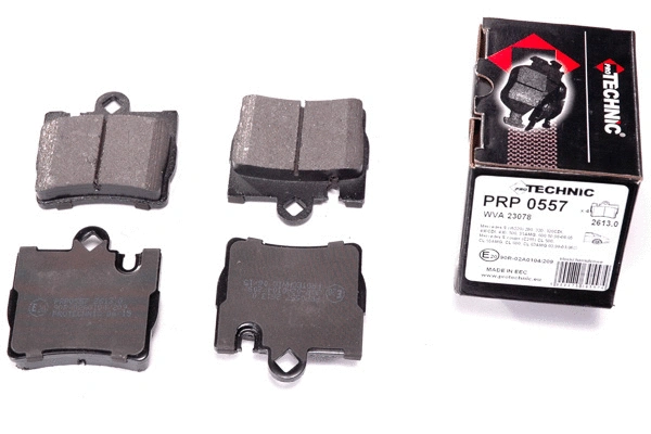 PRP0557 PROTECHNIC Комплект тормозных колодок, дисковый тормоз (фото 1)