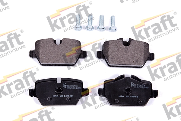 6012548 KRAFT AUTOMOTIVE Комплект тормозных колодок, дисковый тормоз (фото 1)