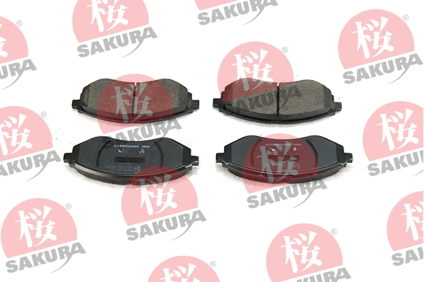 600-00-8410 SAKURA Комплект тормозных колодок, дисковый тормоз (фото 1)