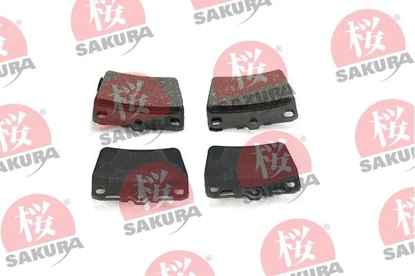 601-20-3990 SAKURA Комплект тормозных колодок, дисковый тормоз (фото 1)