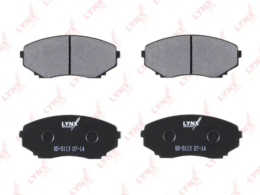 BD-5113 LYNXAUTO Комплект тормозных колодок, дисковый тормоз (фото 2)