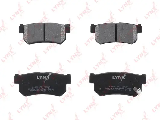BD-7000 LYNXAUTO Комплект тормозных колодок, дисковый тормоз (фото 2)