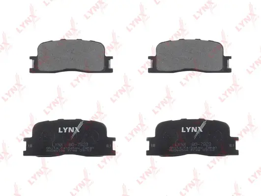 BD-7523 LYNXAUTO Комплект тормозных колодок, дисковый тормоз (фото 2)