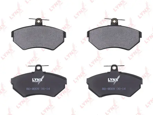 BD-8009 LYNXAUTO Комплект тормозных колодок, дисковый тормоз (фото 2)
