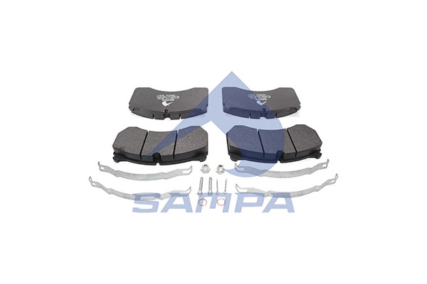 093.713 SAMPA Комплект тормозных колодок, дисковый тормоз (фото 1)